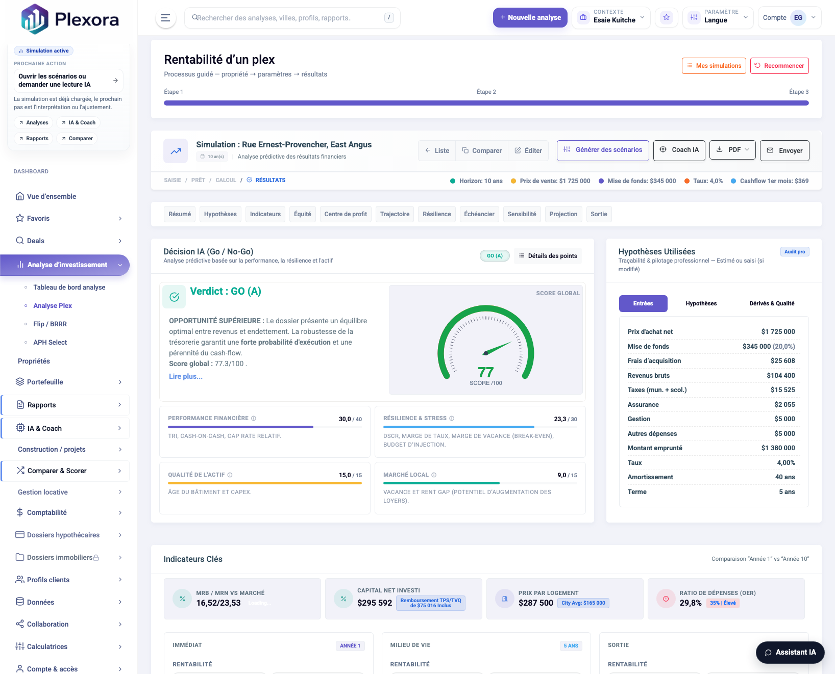 Simulation Flip BRRR